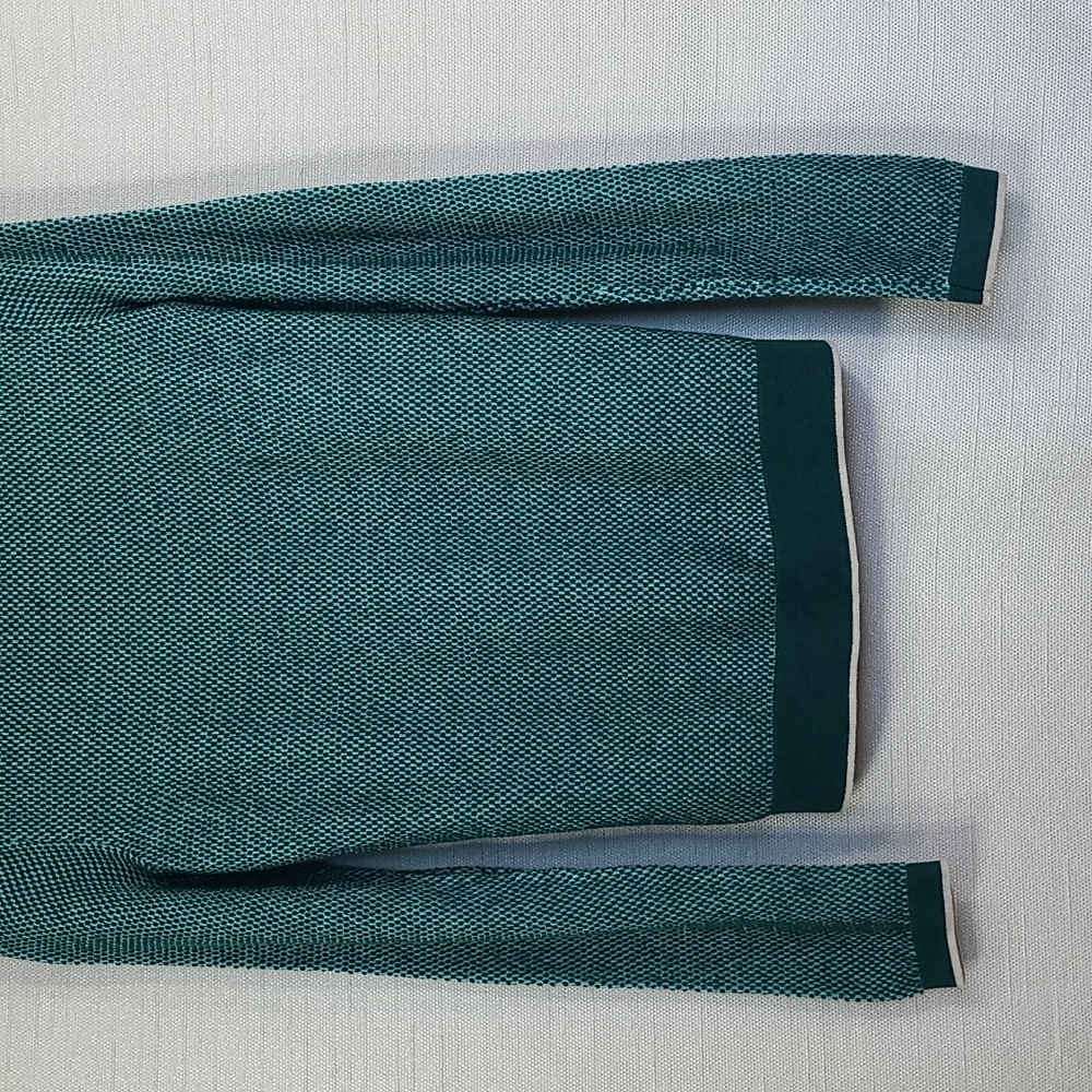 The North Face Top Long Sleeve Sweater Thermal Turquoise Size Small - Picture 12 of 12
